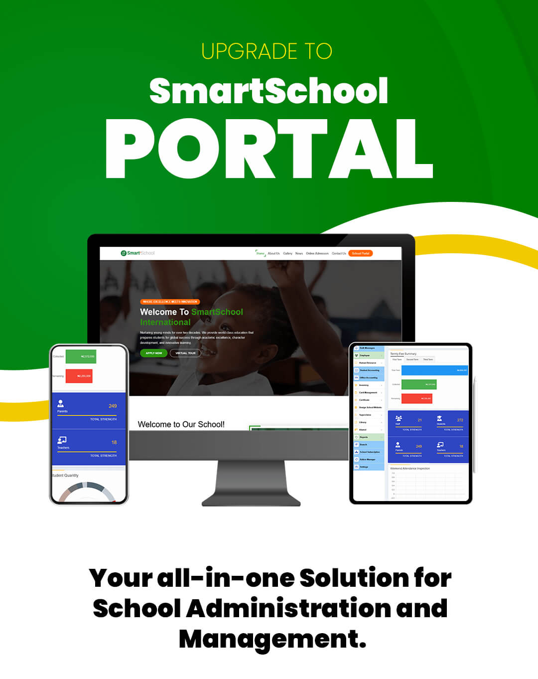 Welcome to SmartSchool Management System